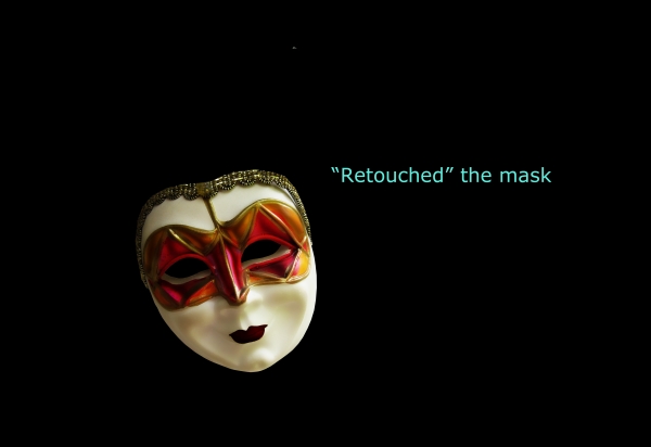 Creation of The Good and the Evil Mask: Step 2